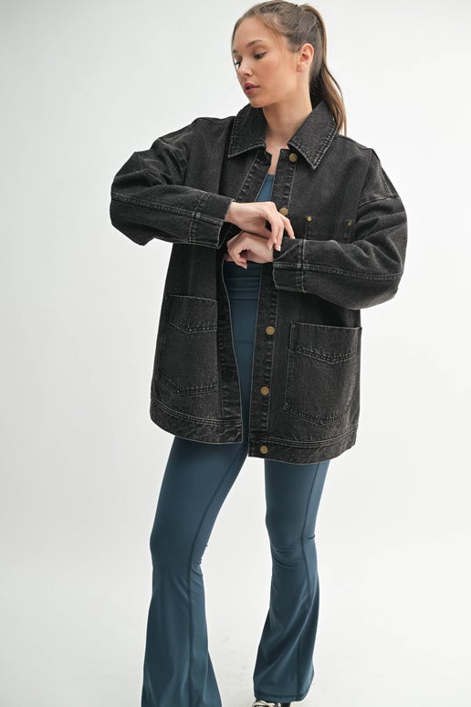 Boxy - Cut Denim Jacket