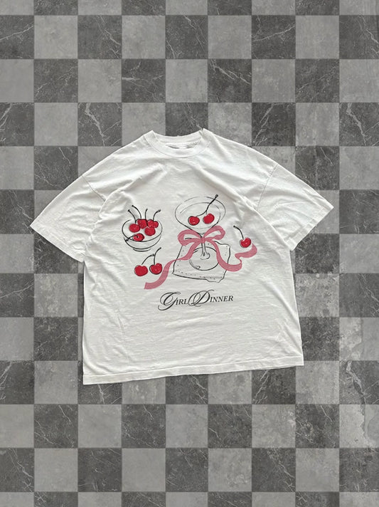 Martini Oversized Graphic Tee